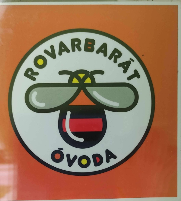 Rovarbarát Óvoda címünk